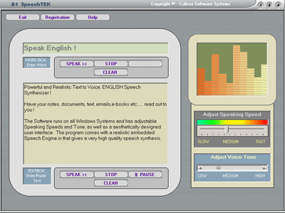 A1 SpeechTEK Screenshot